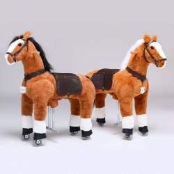 Two Medium Horses