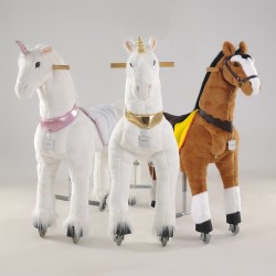 THREE UFREE Horses, Large...